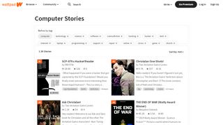 
                            13. computer Stories - Wattpad