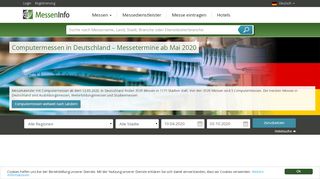 
                            2. Computermessen in Deutschland – Termine ab April 2019 | Kalender