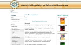 
                            5. Computers & Geosciences - IAMG
