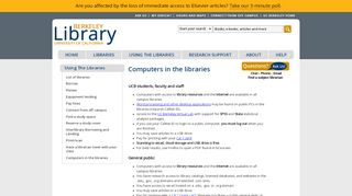 
                            12. Computers in the libraries | UC Berkeley Library