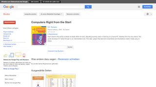 
                            8. Computers Right from the Start - Google Books-Ergebnisseite