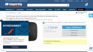 
                            13. ComputerSalg.dk : Solar Plus Ajax alarm-kit. Indhold: Security Hub ...