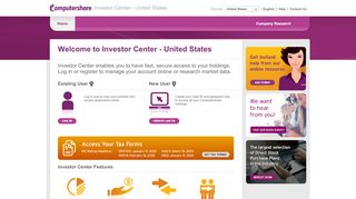 
                            1. Computershare Investor Center - United States