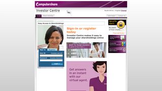 
                            12. Computershare - Shareholder Services - Investor Centre