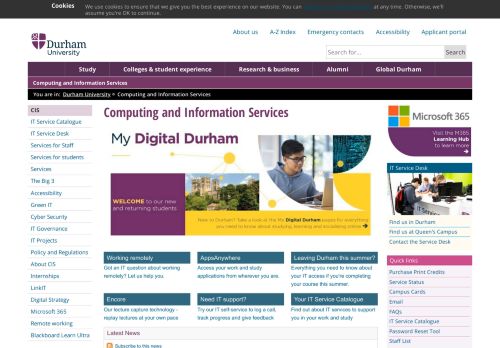 
                            7. Computing and Information Services - Durham University