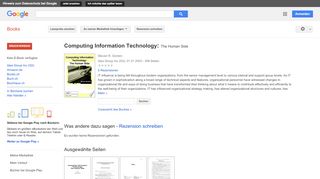 
                            6. Computing Information Technology: The Human Side