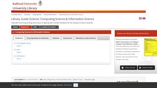 
                            5. Computing Science & Information Science - Library Guide Science ...