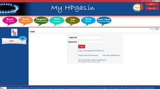 
                            2. comsumer booking login - HP Gas - Hindustan Petroleum
