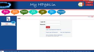 
                            7. comsumer booking login - HP Gas - Hindustan Petroleum