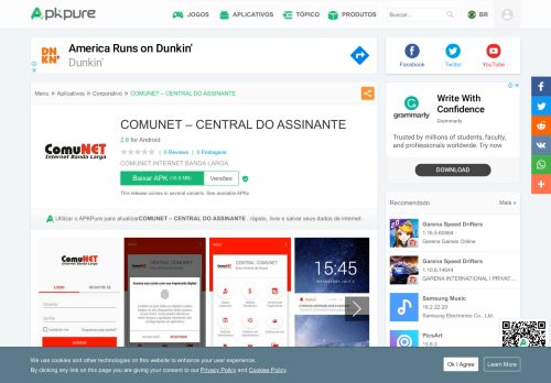 
                            10. COMUNET – CENTRAL DO ASSINANTE para Android - APK Baixar