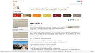 
                            2. Comunicación - Grup Pere Mata