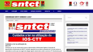 
                            9. Comunicado SNTCT Correios 5-2017 – SNTCT