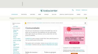 
                            7. Comunidade - BabyCenter