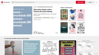 
                            8. Comunidade EBI Universal - Pinterest