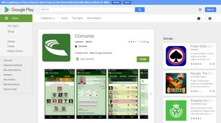 
                            9. Comunio – Apps bei Google Play