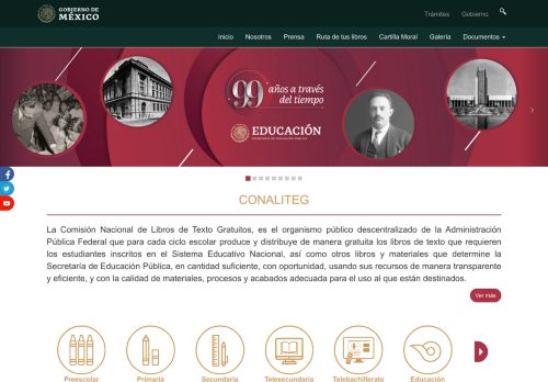 
                            2. Conaliteg - Comisión Nacional de Libros de Texto Gratuitos