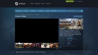 
                            4. Conan Exiles on Steam