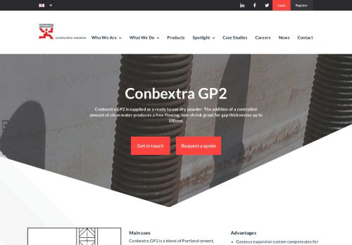
                            4. Conbextra GP2 - Construction Products | Building Products | Fosroc