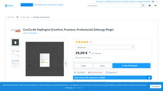 
                            13. ConCardis PayEngine (Comfort, Premium, Professional) Zahlungs ...