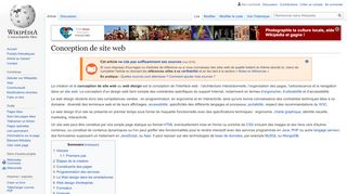 
                            8. Conception de site web — Wikipédia