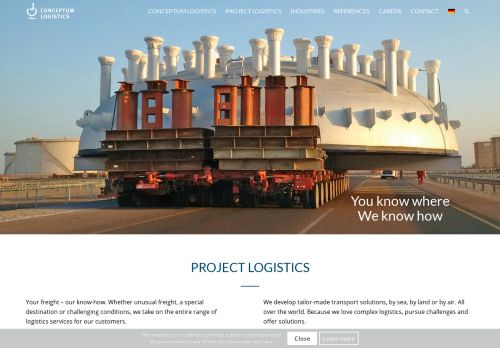 
                            9. Conceptum Logistics - Welcome