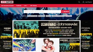 
                            12. Concert Tickets and Tour Dates | Live Nation New Zealand