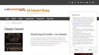 
                            2. Concerts – LA Concert Group