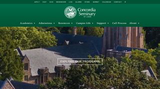 
                            13. Concordia Seminary, St. Louis | Theological Education