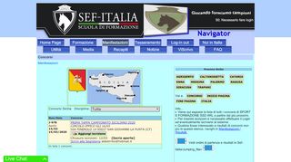 
                            6. Concorsi - SEF Navigator - SEF Italia