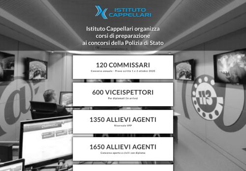 
                            6. Concorso Polizia | Istituto Cappellari