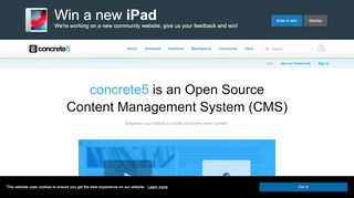 
                            13. concrete5 is a free CMS Open Source Content Management System