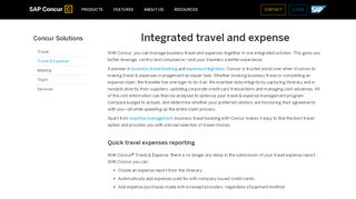 
                            7. Concur Integrated Travel and Expense Management - SAP Concur India