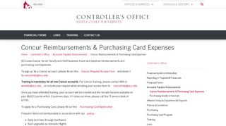 
                            8. Concur Reimbursements & Purchasing Card Expenses - Controller's ...