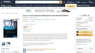 
                            10. Concur: Travel and Expense Management with SAP (SAP PRESS ...