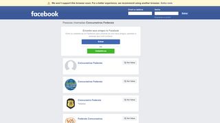 
                            6. Concurseiros Federais Perfis | Facebook