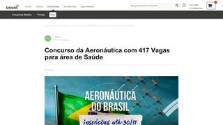 
                            13. Concurso da Aeronáutica com 417 Vagas para área de Saúde ...