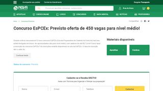 
                            8. Concurso EsPCEx 2018 (Exército Brasileiro)