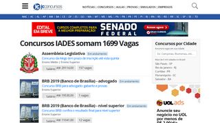 
                            8. Concursos Públicos IADES - 2019 | JC Concursos