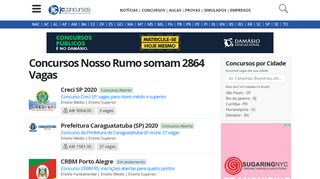 
                            8. Concursos Públicos NOSSO RUMO - 2019 | JC Concursos