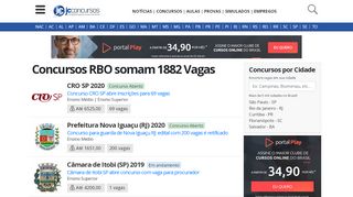 
                            9. Concursos Públicos RBO Assessoria - 2019 | JC Concursos