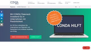 
                            4. CONDA - Österreichs #1 Crowdinvesting Plattform | CONDA Österreich