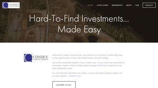 
                            12. Condev Capital Group