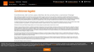 
                            4. condiciones legales - Correo Orange