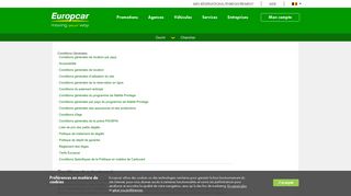 
                            10. Conditions du paiement anticipé — Europcar Belgique