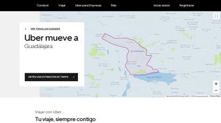 
                            2. Conduce o viaja con Uber en Guadalajara | Uber