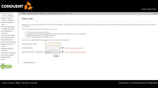 
                            9. Conduent :: School Login