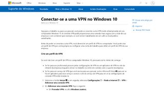 
                            10. Conectar-se a uma VPN no Windows 10 - Windows Help