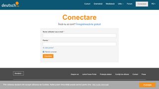 
                            6. Conectare - deutsch.info