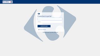 
                            8. Conectare in portal - Welcome - Carrefour