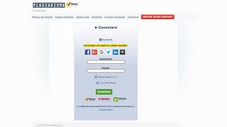 
                            1. Conectare | Plagiarisma